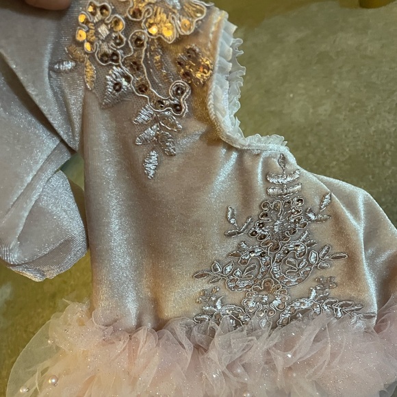 Velvet baby girl dress - Picture 7 of 7